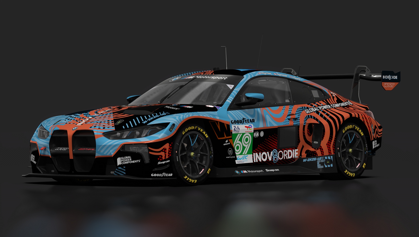 GT-M Bayer i6 Evo, skin WEC_LM_2026_69_WRT