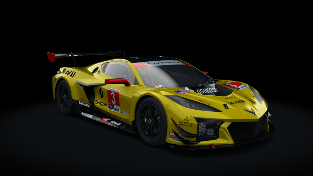 GT-M Cortex V8, skin IMSA_2025_3_Pratt_Miller_Racing