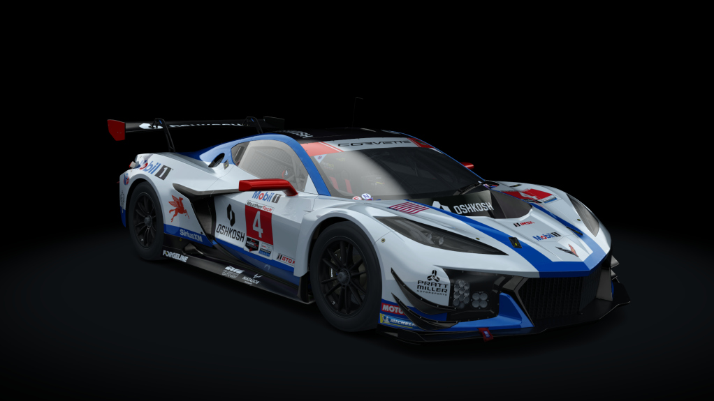 GT-M Cortex V8, skin IMSA_2025_4_Corvette_Racing_Sebring