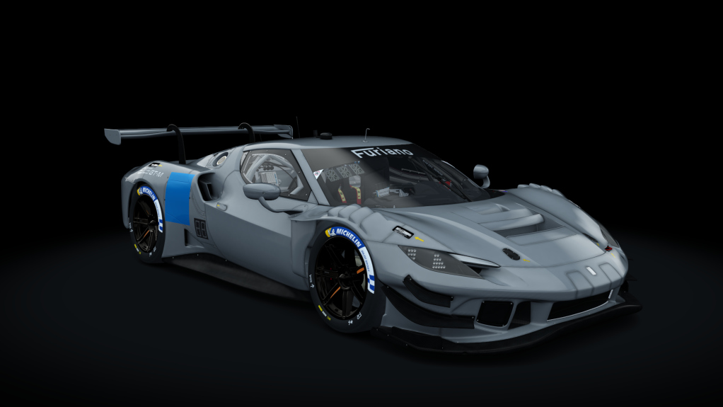 GT-M Furiano 96 V6, skin FERRARI 296 #296 FLM GT3 - AM