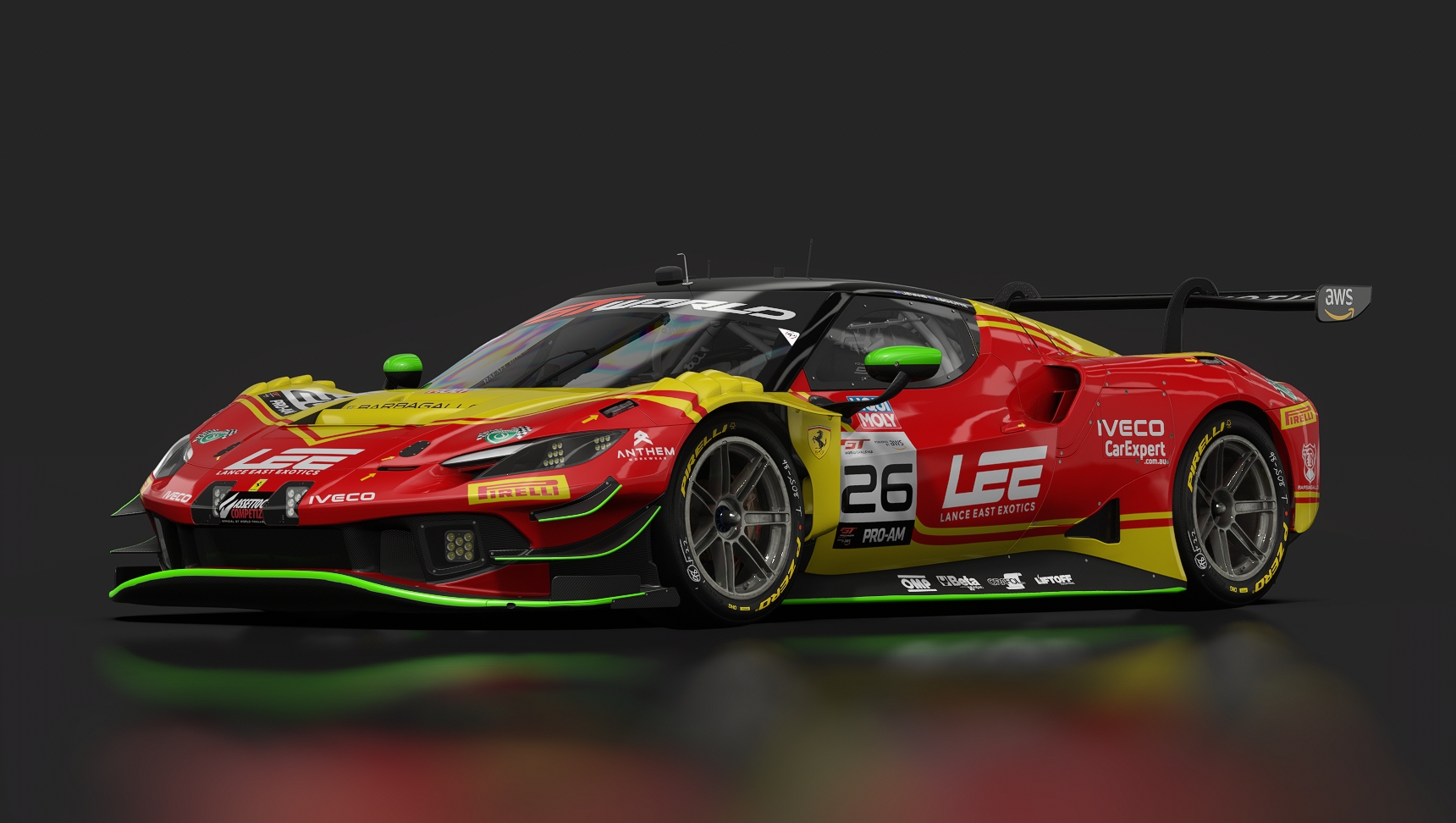 GT-M Furiano 96 V6, skin GTWCAus_2025_26_Arise