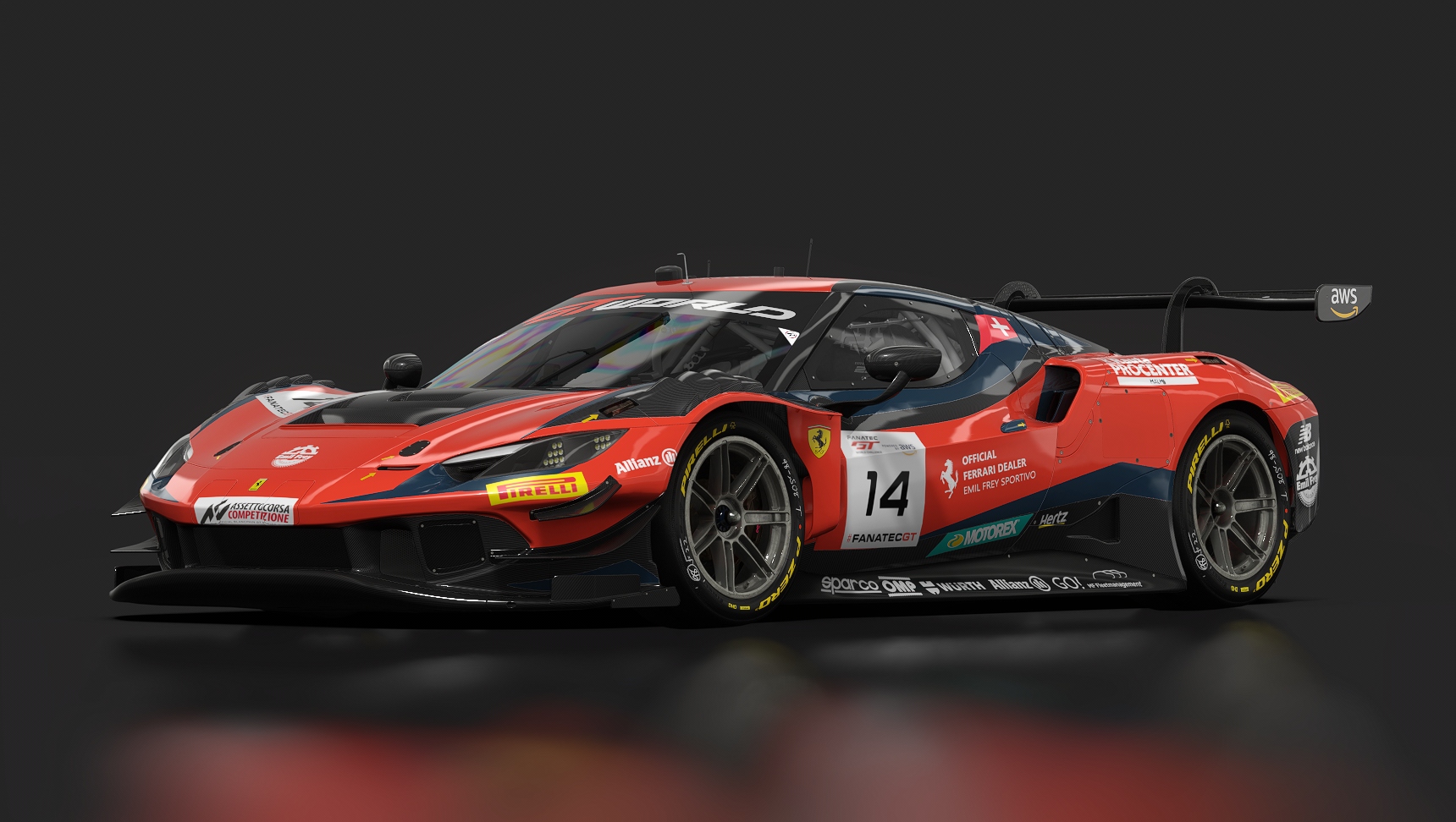 GT-M Furiano 96 V6, skin GTWCE_2025_14_Emil_Frey_Racing