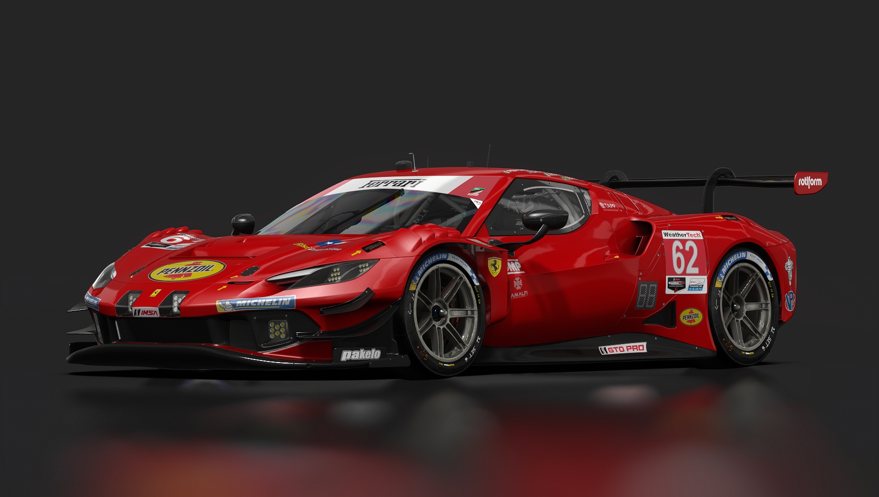 GT-M Furiano 96 V6, skin IMSA_2023_62 Risi Competizione IMSA Daytona