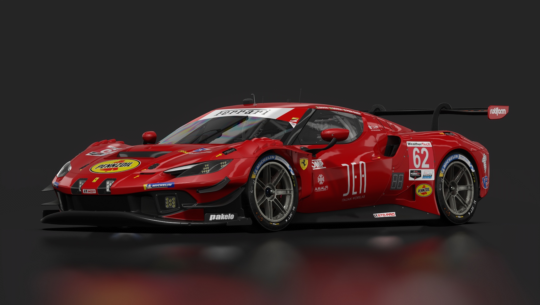 GT-M Furiano 96 V6, skin IMSA_2023_62_Risi_Competizione