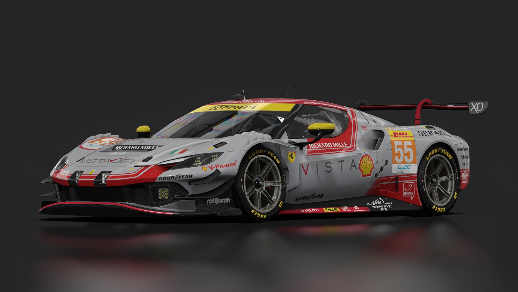 GT-M Furiano 96 V6, skin WEC_2024_55_Vista