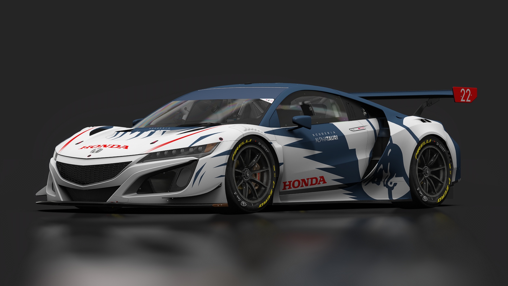 Honda NSX GT3 Evo22, skin 0_Yuki_Tsunoda_Nordschleife