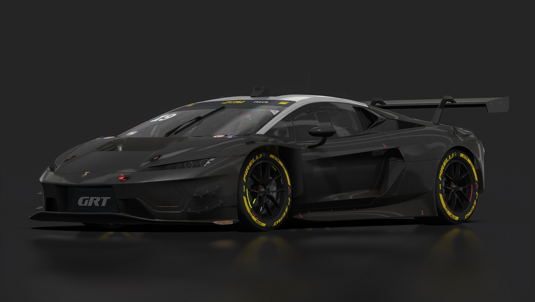 GT-M Lanzo V8, skin DTM_2026_19_Test_GRT_Carbon