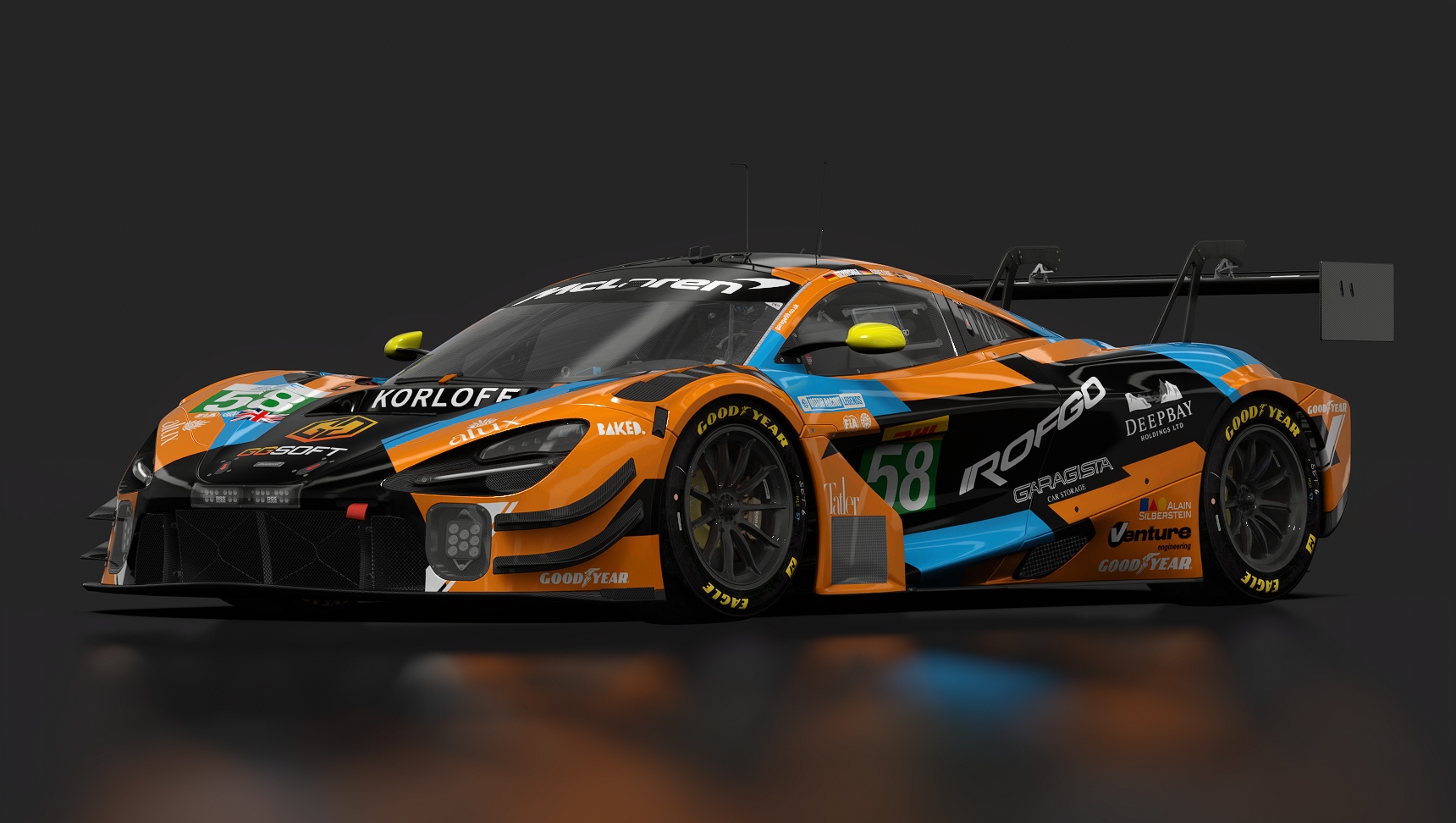 GT-M Macca 72 V8 Evo, skin WEC_2026_58_Garage59
