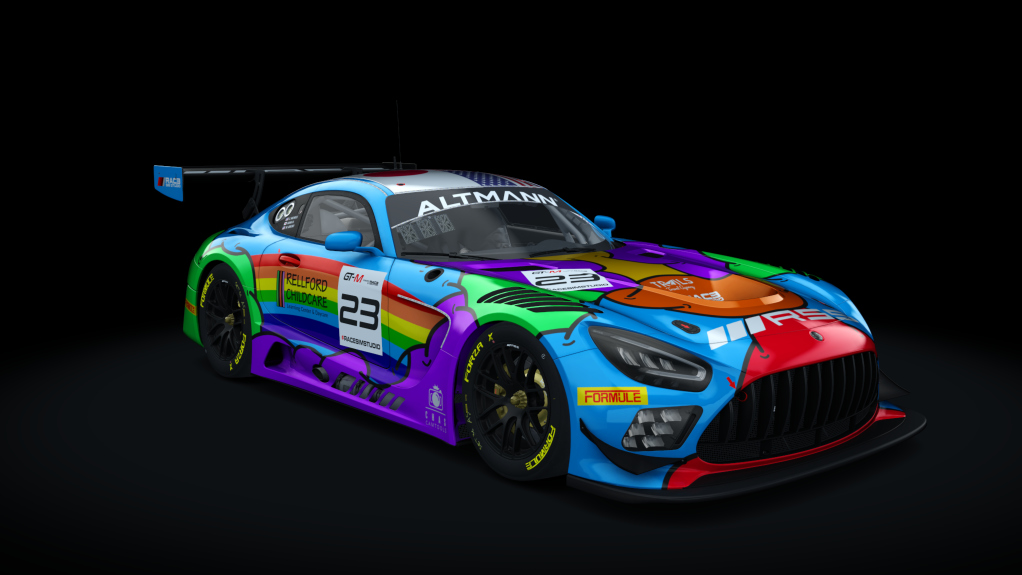 Mercedes-AMG GT3 EVO, skin 05_rainbow_23