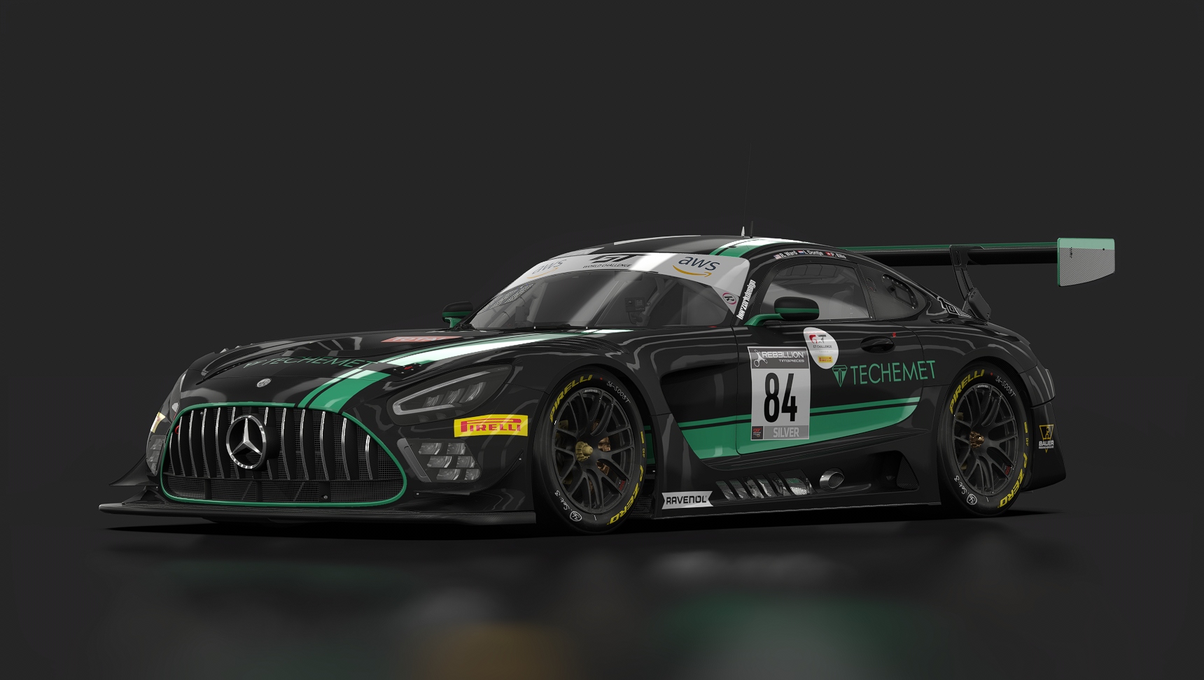Mercedes-AMG GT3 EVO, skin 24hSpa_2020_HTP_Motorsport_#84