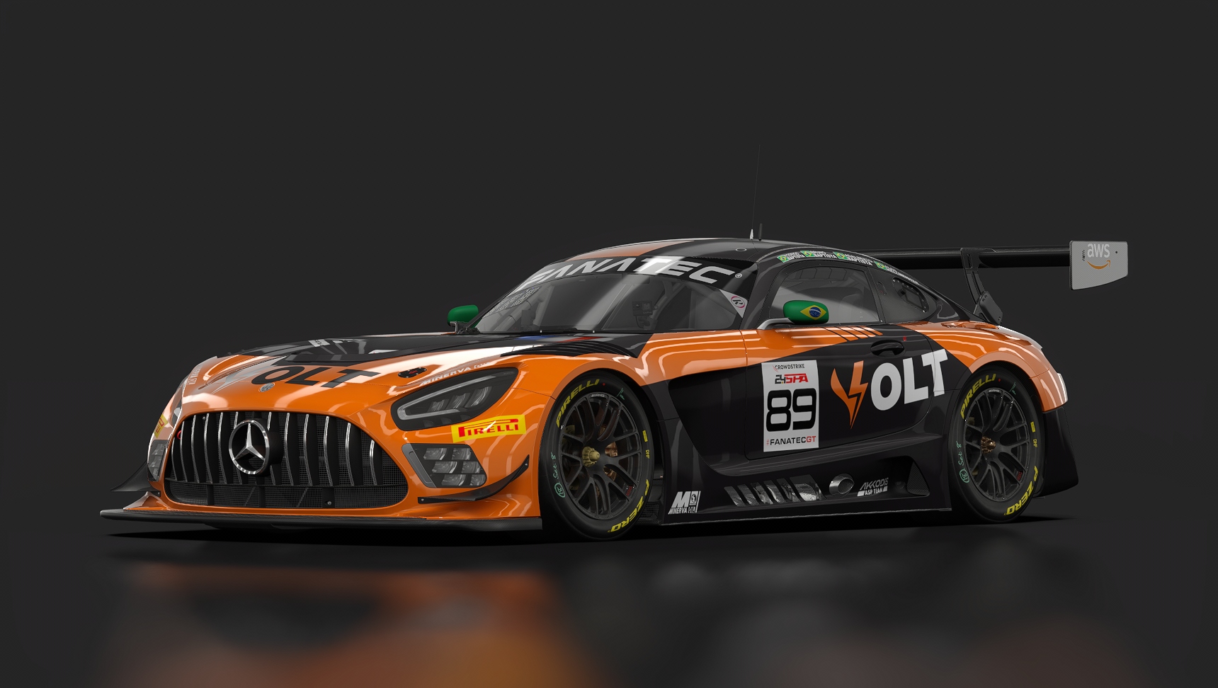 Mercedes-AMG GT3 EVO, skin 24hSpa_2023_Akkodis_89