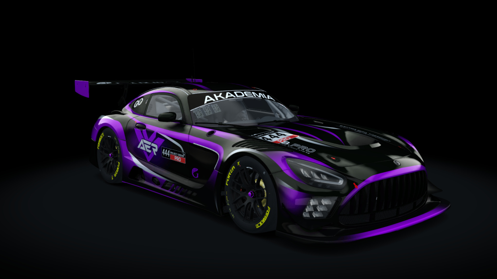 Mercedes-AMG GT3 EVO, skin AER_444_AMG
