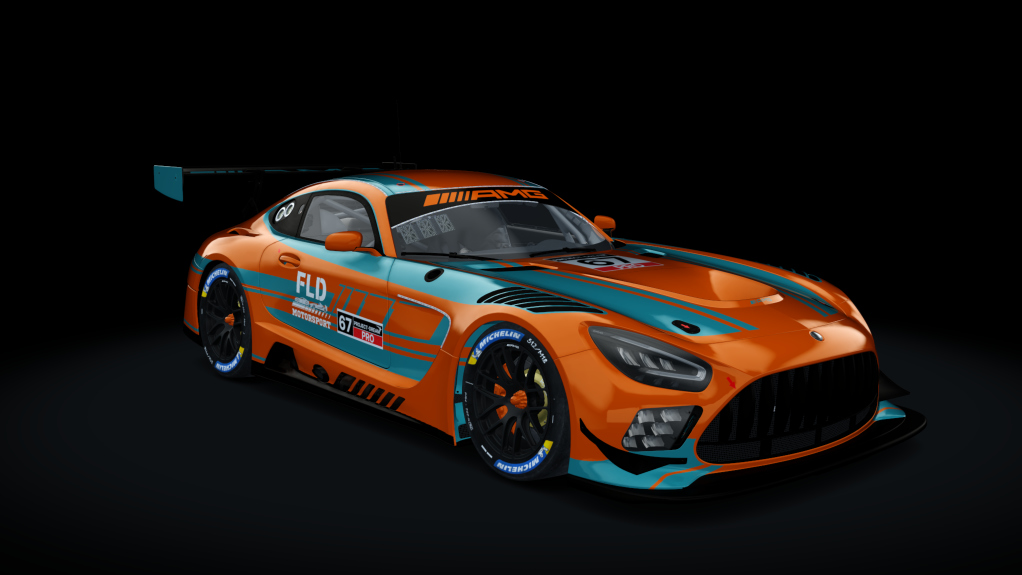 Mercedes-AMG GT3 EVO, skin FLD_67_AMG