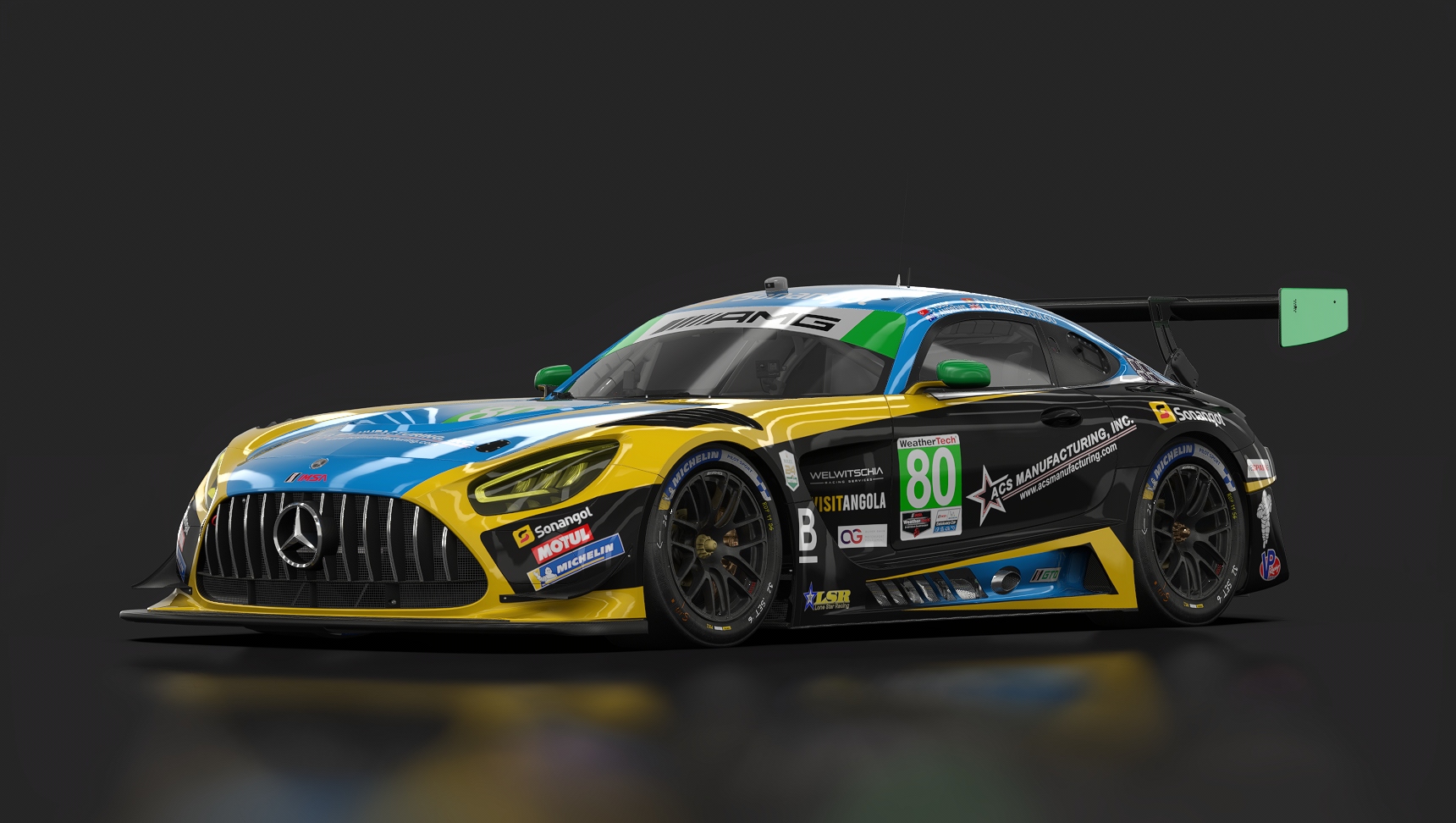 Mercedes-AMG GT3 EVO, skin IMSA_2024_LSR_80_R1