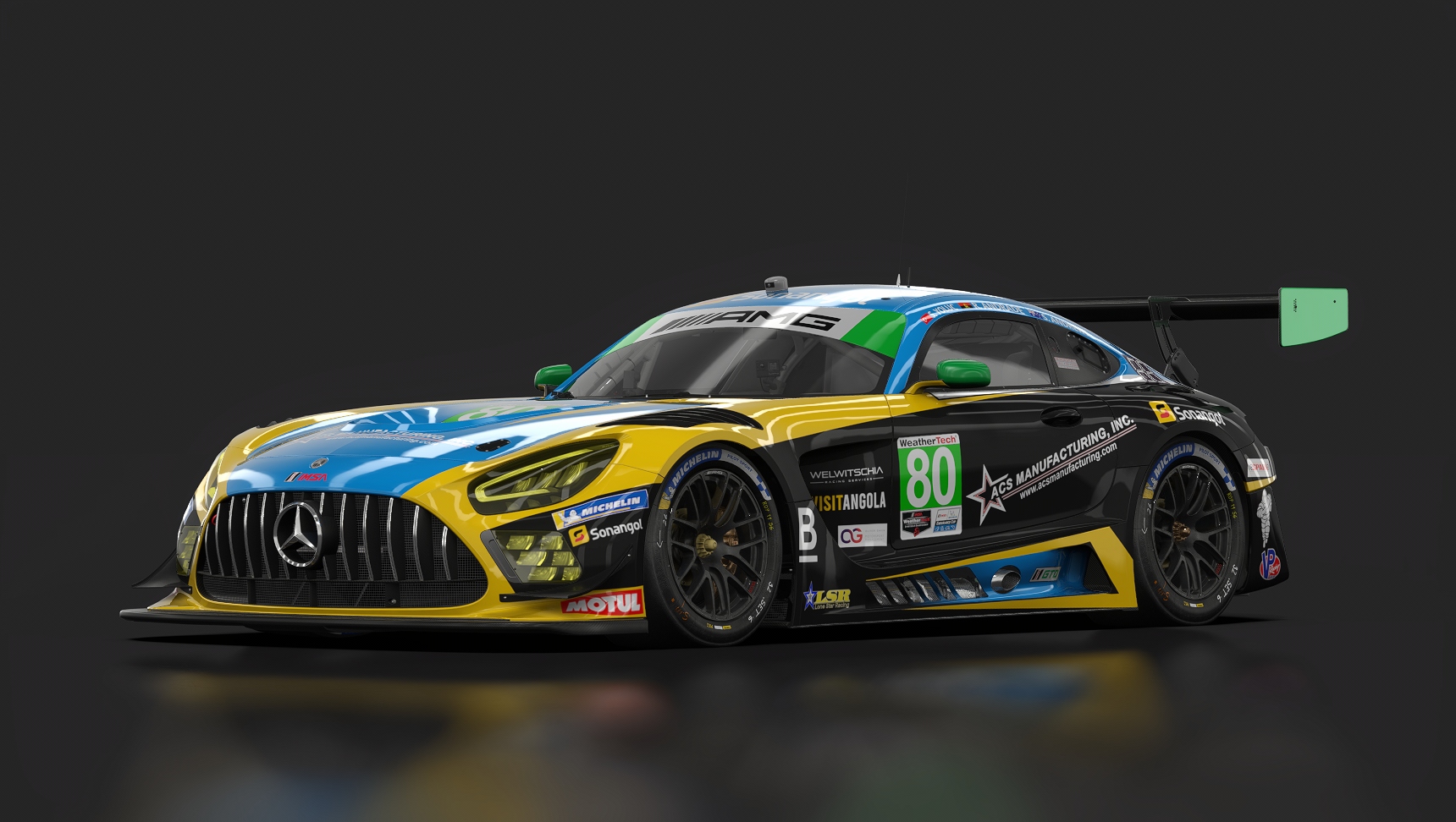 Mercedes-AMG GT3 EVO, skin IMSA_2024_LSR_80_R2