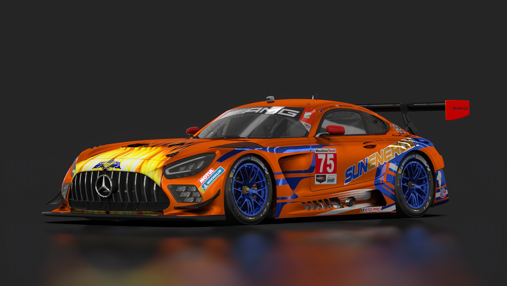 Mercedes-AMG GT3 EVO, skin IMSA_2025_express_75
