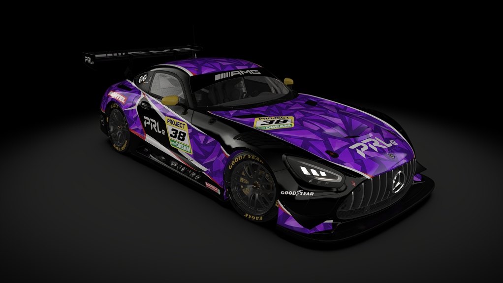 Mercedes-AMG GT3 EVO, skin PRLe #38