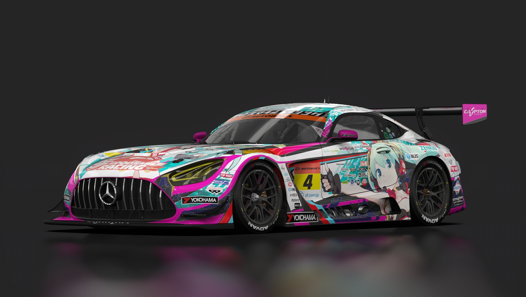 Mercedes-AMG GT3 EVO, skin SuperGT_2020_GSR_4