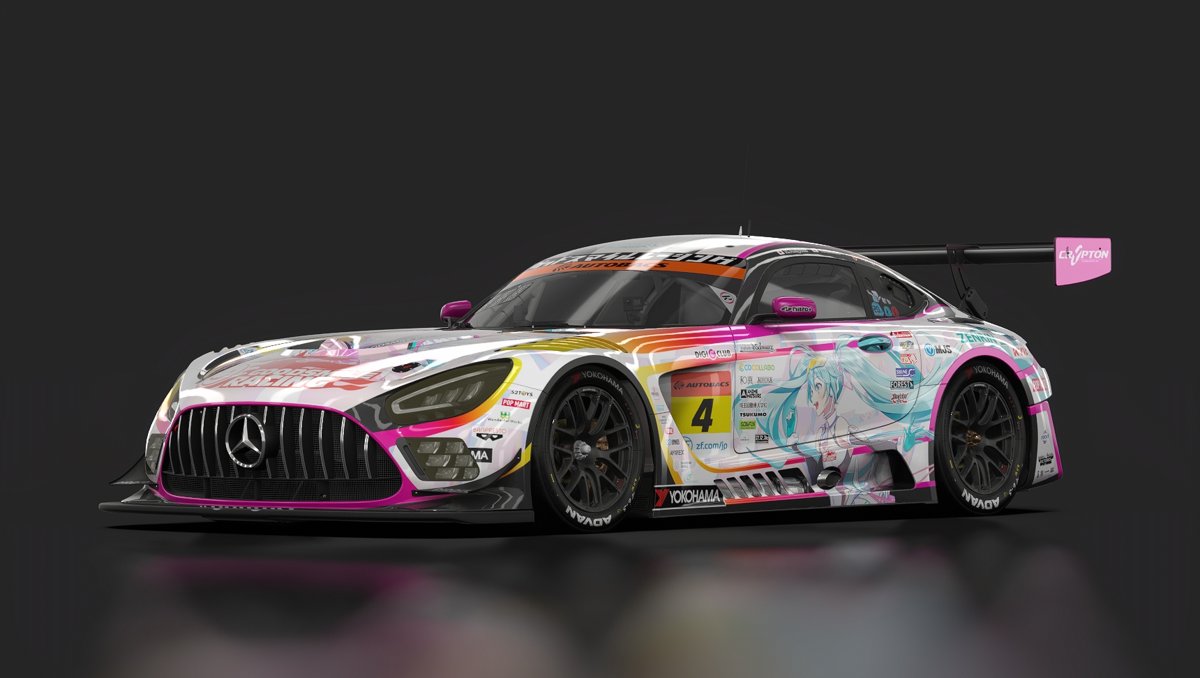 Mercedes-AMG GT3 EVO, skin SuperGT_2021_GSR_4_Suzuka_10H