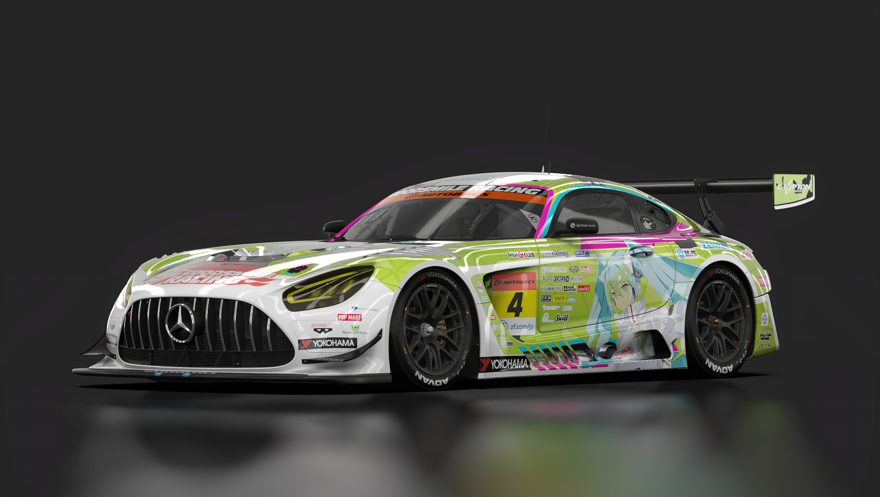 Mercedes-AMG GT3 EVO, skin SuperGT_2022_GSR_4