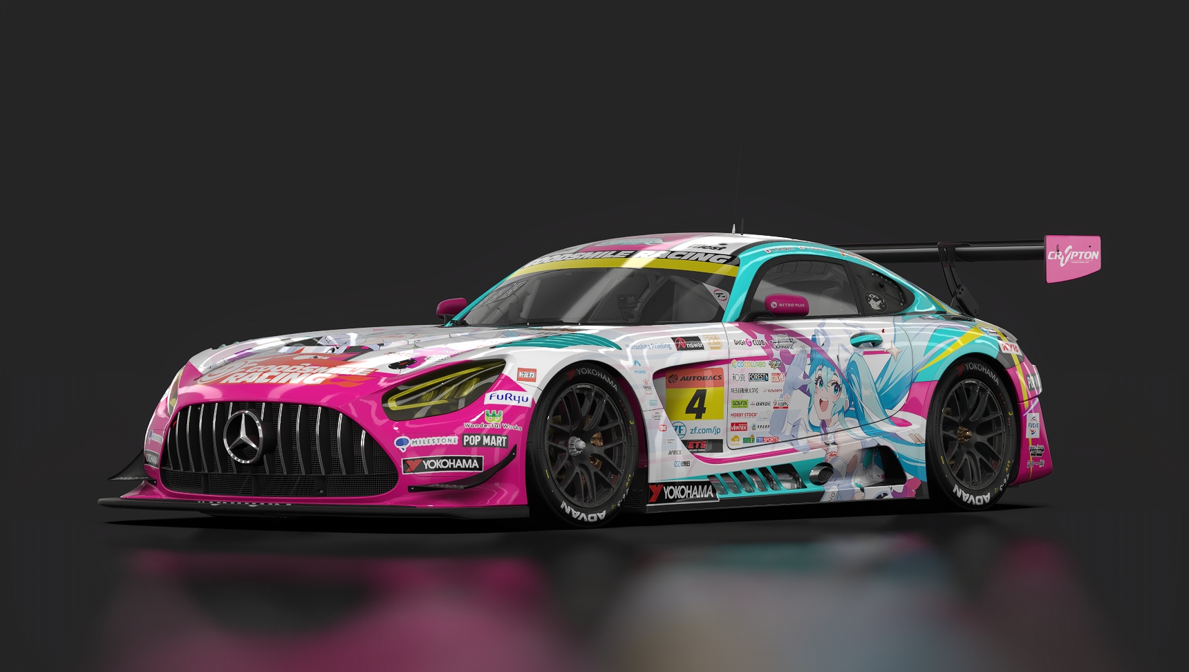 Mercedes-AMG GT3 EVO, skin SuperGT_2024_GSR_4
