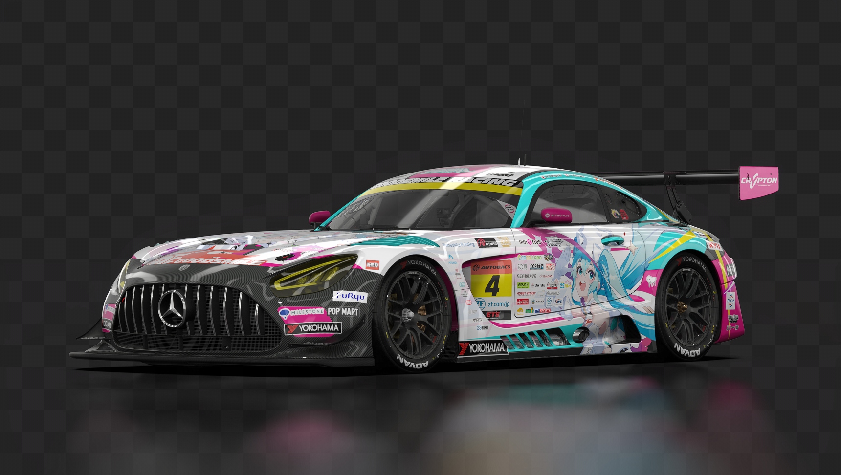 Mercedes-AMG GT3 EVO, skin SuperGT_2024_GSR_4_RD7