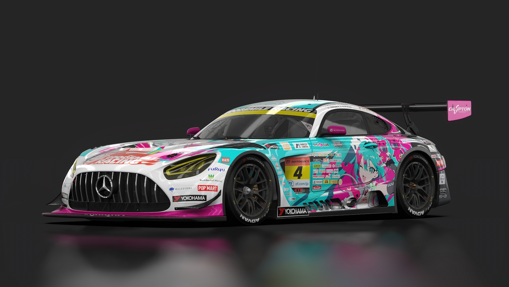 Mercedes-AMG GT3 EVO, skin SuperGT_2025_GSR_4