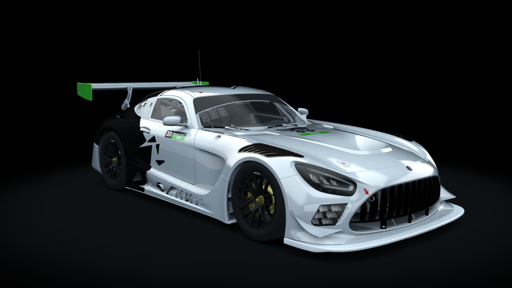 Mercedes-AMG GT3 EVO, skin tekly sim racing #33