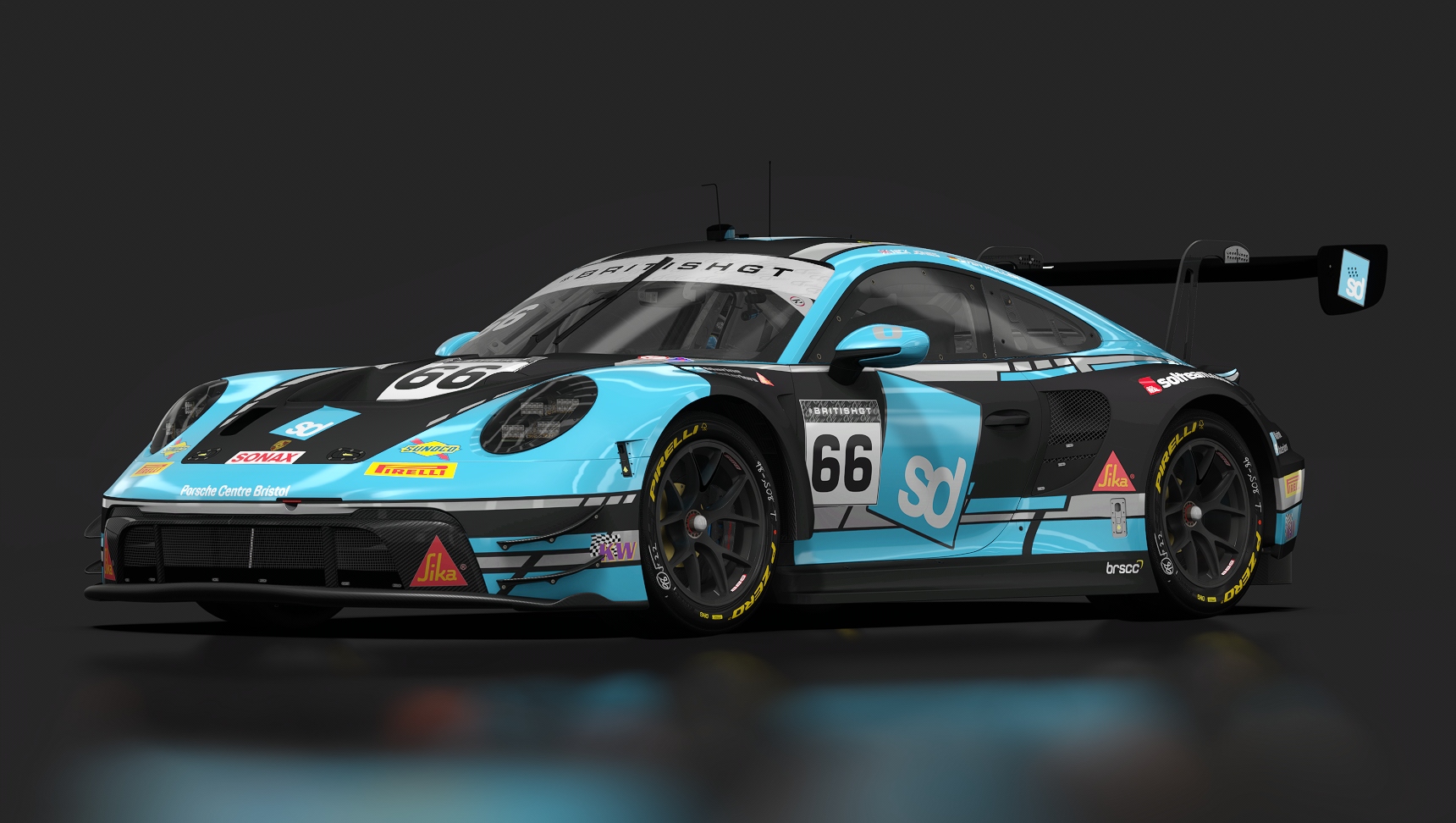 GT-M Protech P92 F6, skin BRITISHGT_2025_66_BGT