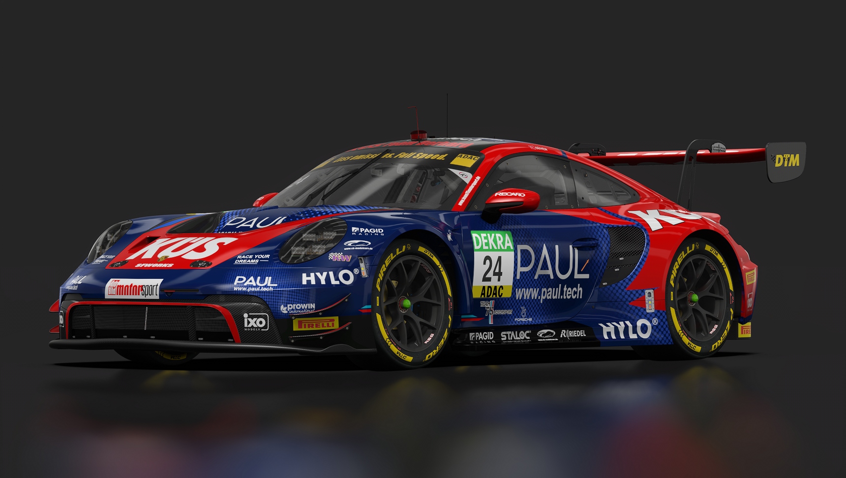 GT-M Protech P92 F6, skin DTM_2023_24_Team_Bernhard