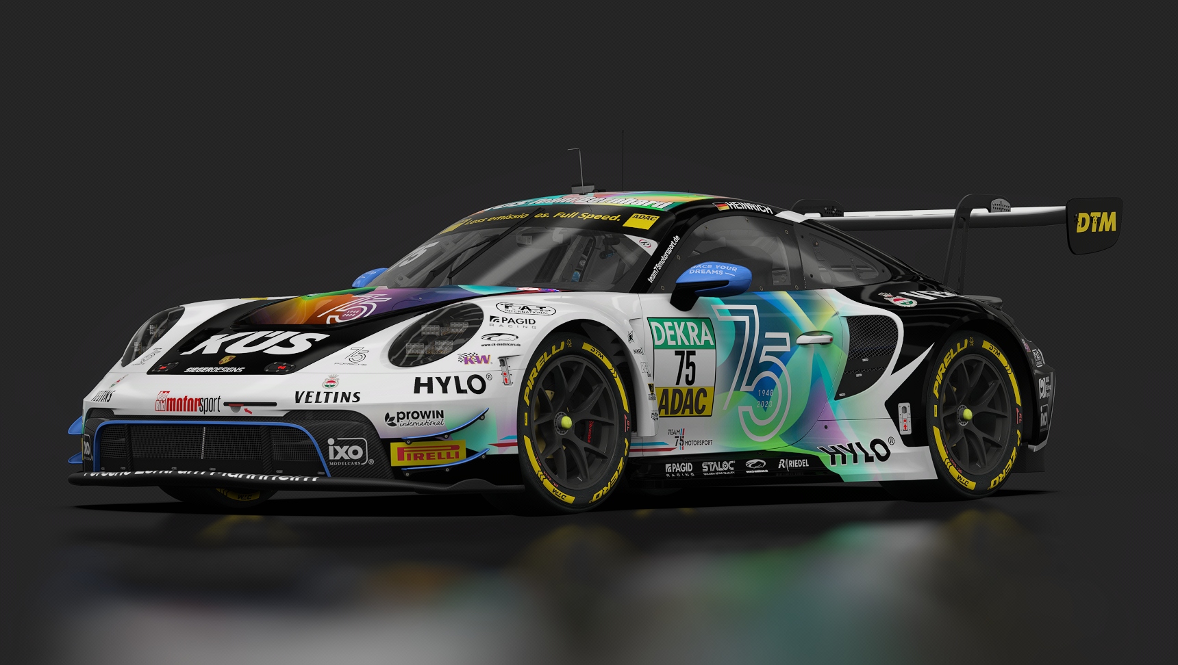 GT-M Protech P92 F6, skin DTM_2023_75_Team_Bernhard