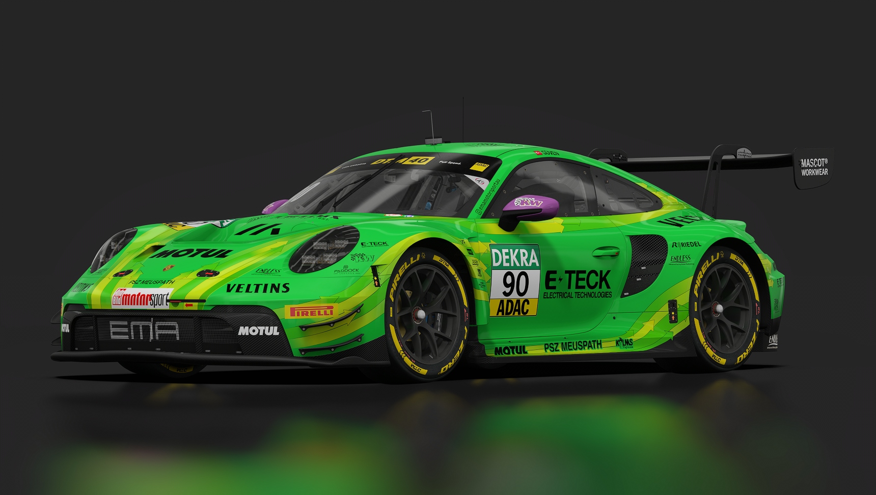 GT-M Protech P92 F6, skin DTM_2024_90_Greeno