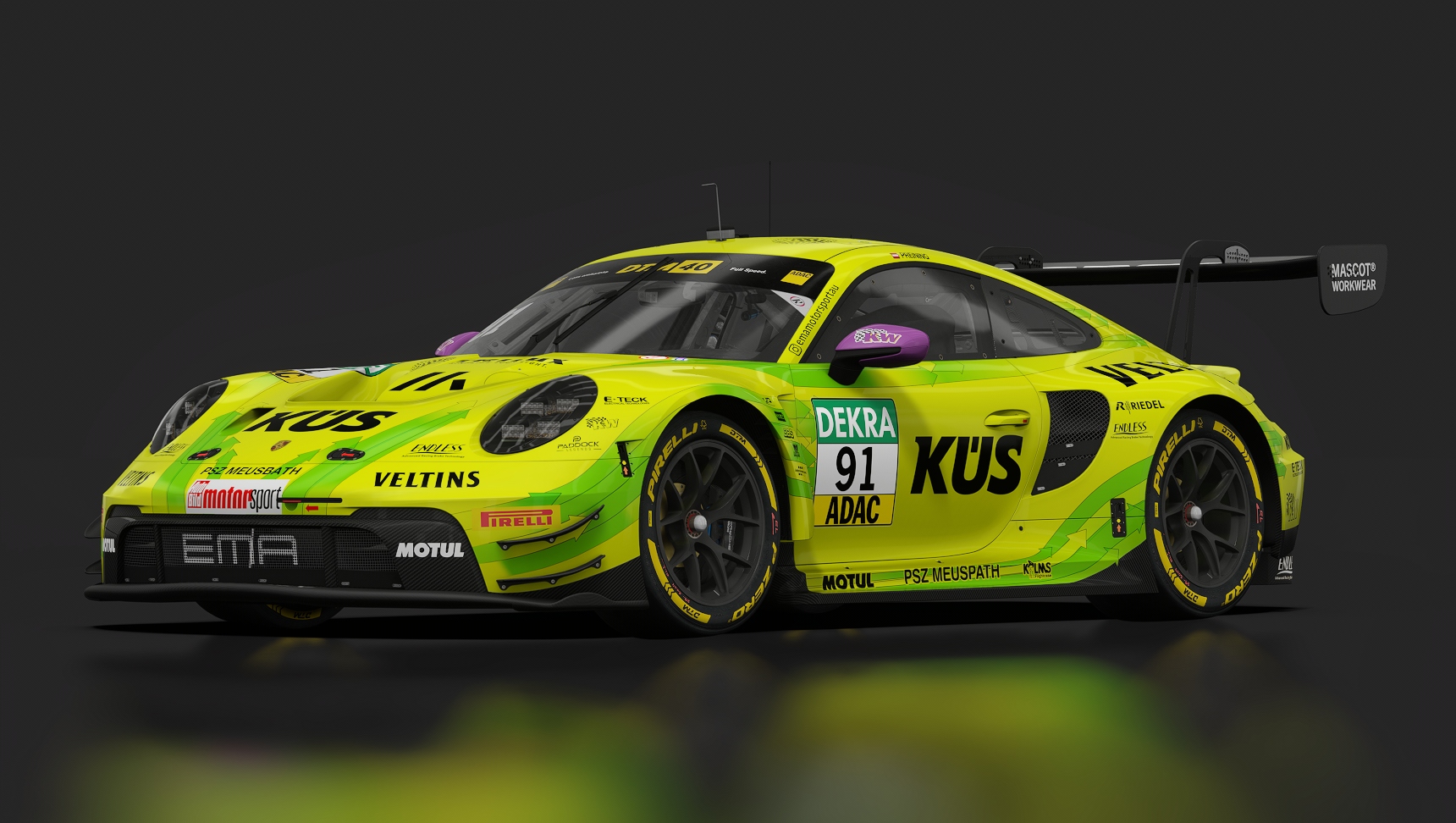 GT-M Protech P92 F6, skin DTM_2024_91_Grello