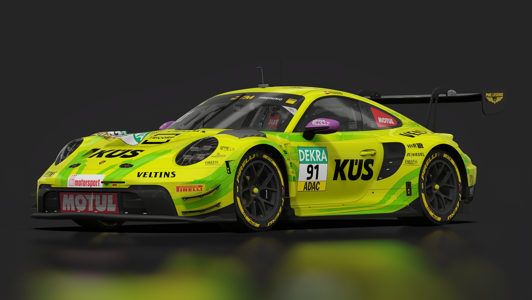 GT-M Protech P92 F6, skin DTM_2026_91_Manthey_Grello