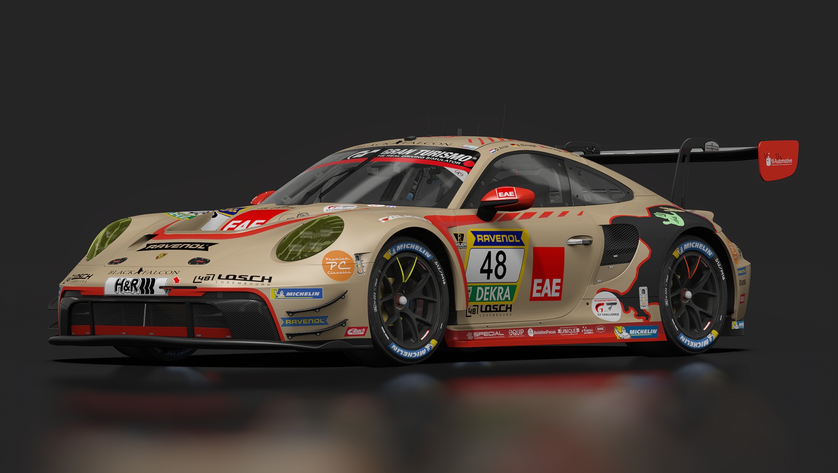 GT-M Protech P92 F6, skin N24H_2025_48_BlackFalconRacinп