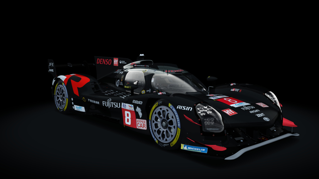 ACF HY - Toyota GR010 LMH 2024, skin Skin06